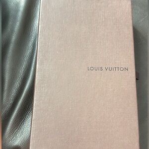 Authentic vintage brown Louis Vuitton box